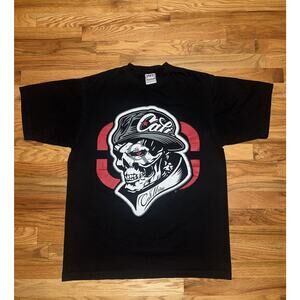 VTG Pro Cali Super Heavy Cali Nation XL- Tall Black Skull Shirt California